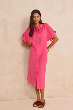 Picture of NAYAA SHORT SLEEVE SHIRT DRESS